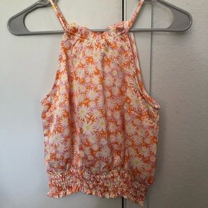 Daisy tank top crop top